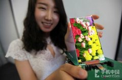 韓國的LG集團今天推出一塊全球最薄手機屏